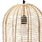 Hello Honey® Modern Boho Handwoven Rattan Pendant Light